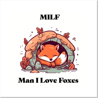 MILF - Man I Love Foxes Posters and Art